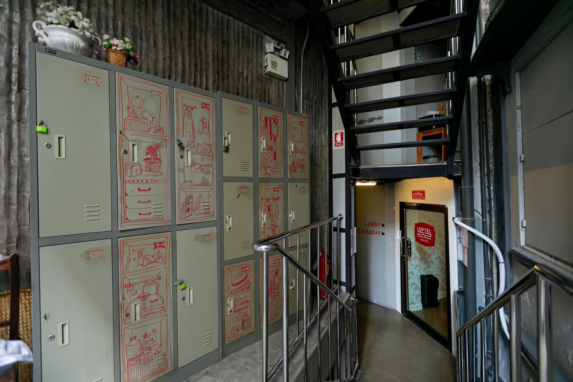 Loftel 22 Hostel Bangkok Eksteriør billede