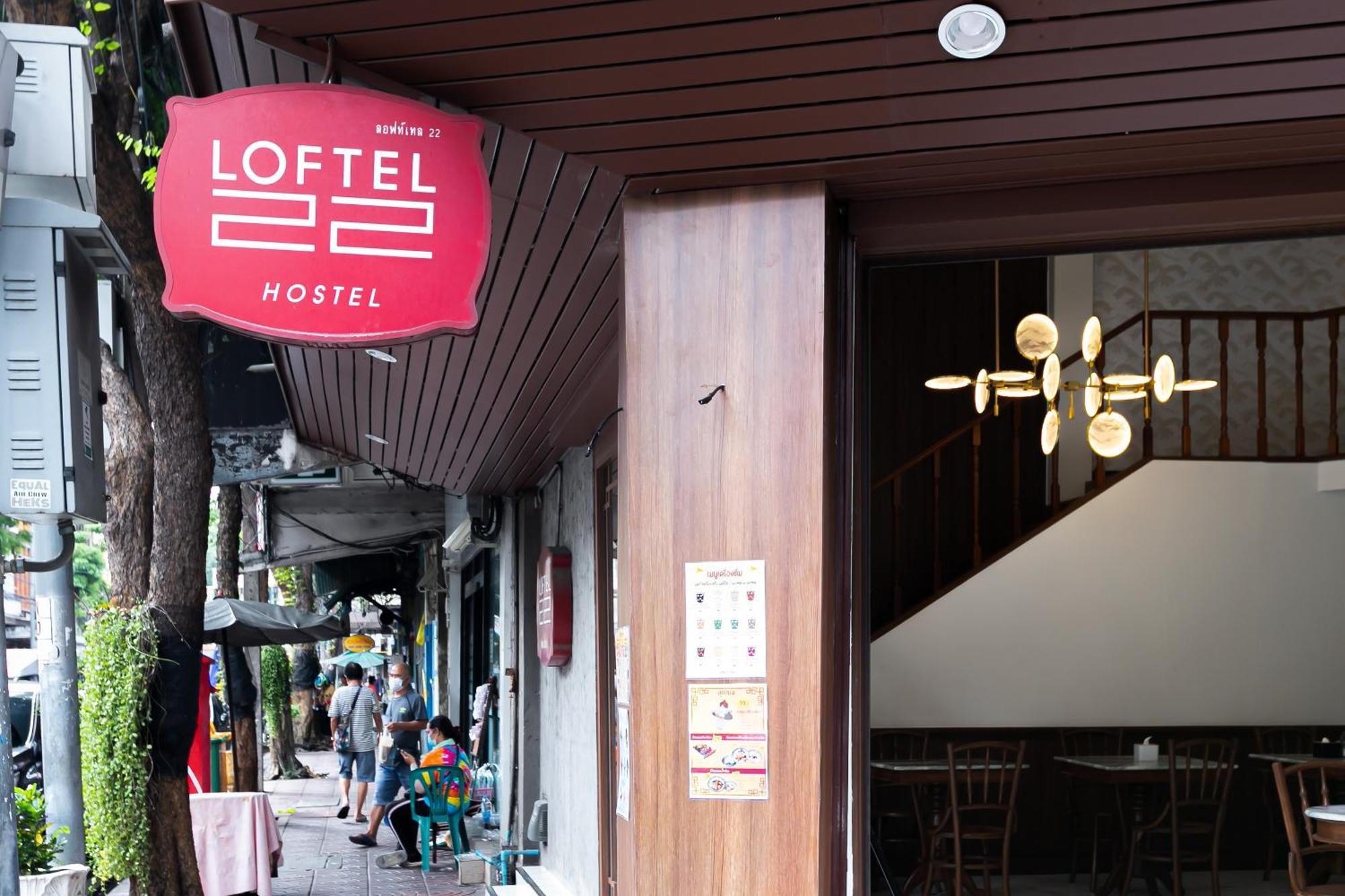 Loftel 22 Hostel Bangkok Eksteriør billede